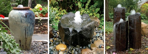 Boulder Fountains, Custom Fountains, Basalt Column Fountains Supplies and Installation