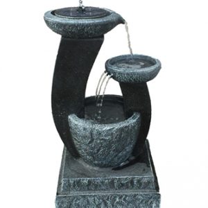 3 Tier Cascading Solar Fountain-0