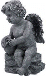 Laguna Kneeling Angel Fountain with Vase