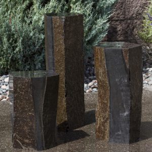 Polished Basalt Column Fountain Kit