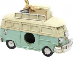 Wild Birdhouse and Bird Nesting Box - Retro VW Bus-0