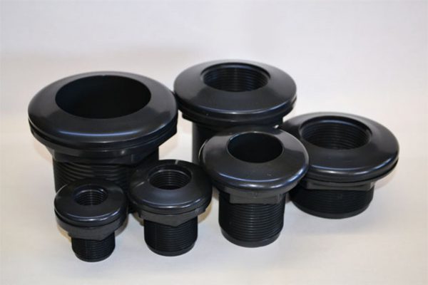 Bulkhead Fittings For Ponds, Aquaponics, Aquariums