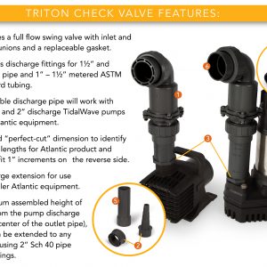Triton Check Valve Backflow Preventer with Unions-0