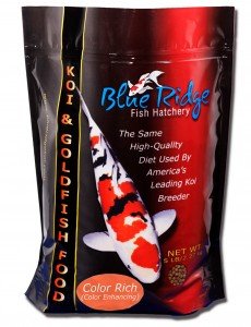 Blue Ridge Koi and Goldfish Food for Growth