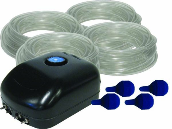 EPA3 Aeration Kit comes with 4- 30' rolls of airline and four airstones