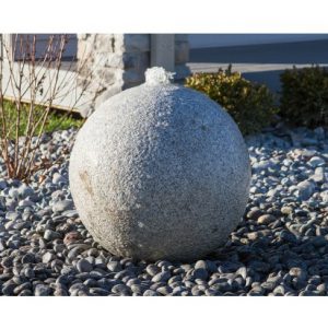 24" Granite Sphere Fountain