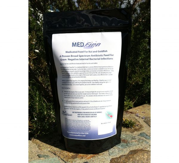 Medfinn Medicated Fish Food for Koi and Goldfish