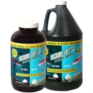 MIcrobe Lift Sludge Away Formulated Specifically for Rock Bottom Ponds