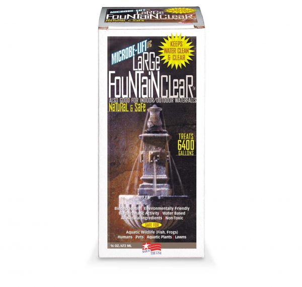 Fountain Cleaner for Larger Indoor and Outdoor Fountains