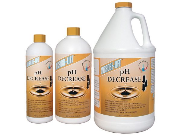 Microbe lift pH Decrease Safely Lowers Pond pH