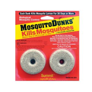 Mosquito Dunks Safe and Non-Toxic Mosquito Control