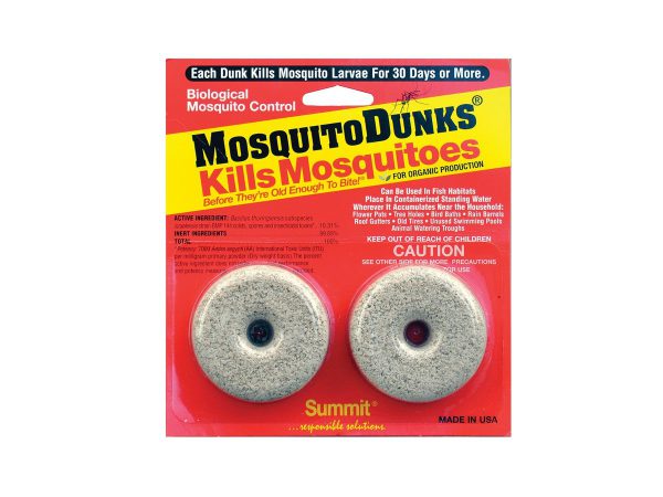 Mosquito Dunks Safe and Non-Toxic Mosquito Control