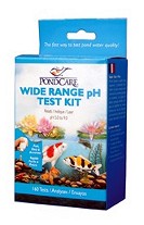 Liquid Wide Range Test Kit for Koi Ponds