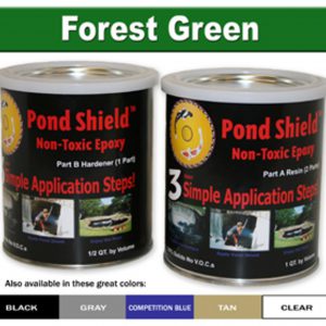 Pond Armor Non-Toxic Pond Shield Epoxy Sealer Forest Green