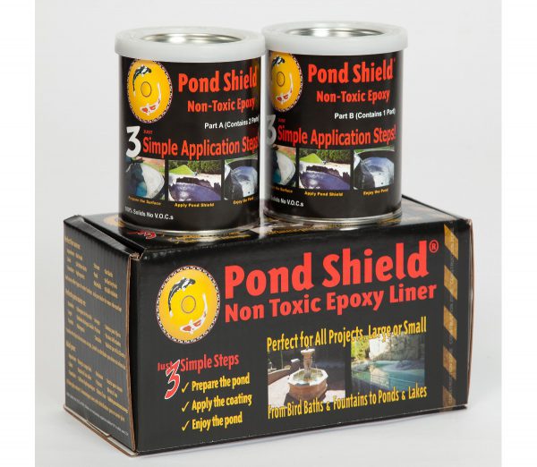 Pond Armor Non-Toxic Pond Shield Epoxy Sealer Competition Blue 1.5 Quart Kit