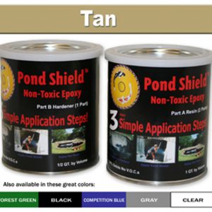 Pond Armor Non-Toxic Pond Shield Epoxy Sealer Tan