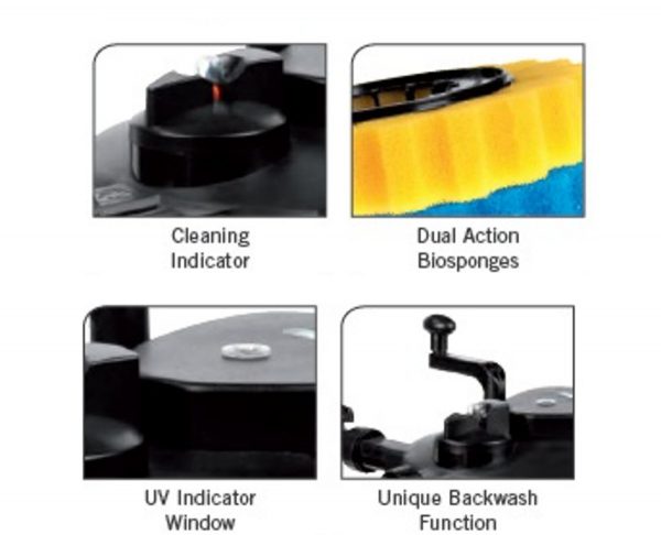 PondMax UV Pressure Filter Features