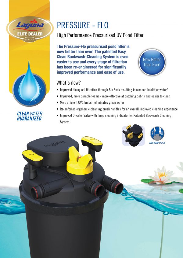 How Laguna Pressure Flo Pond UV Filters Work