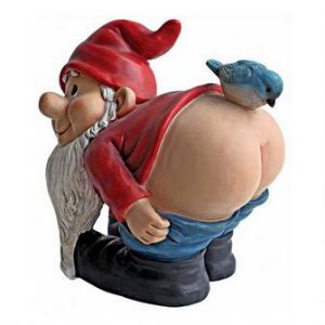 Garden Gnome Statue Loonie the Moonie