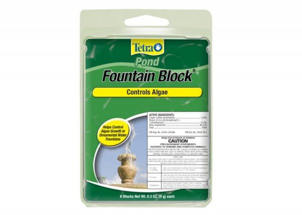 Tetra Fountain Block Safely Keeps Fountains Clean and Clear