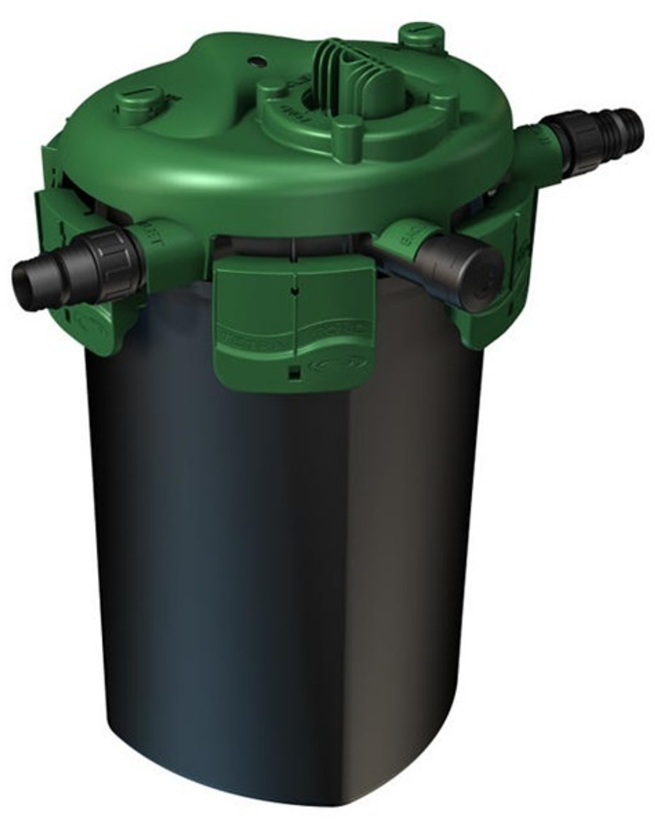 Biological Pond Filter with backflush valve by Tetra Pond