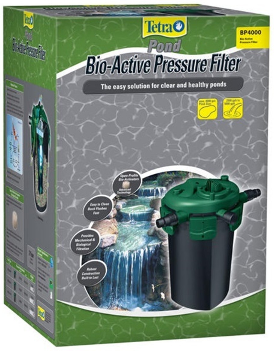 Biological Pond Filter with backflush valve by Tetra Pond