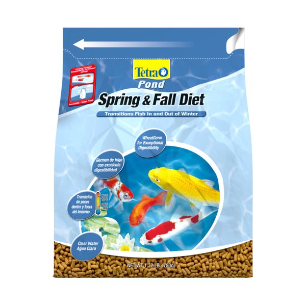 Tetra Pond Wheat Germ Sticks Spring and Fall Diet-0