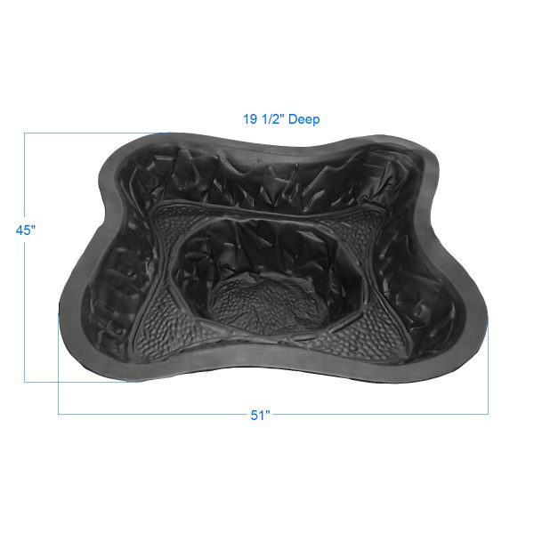 Willow Fly Preformed Pond Dimensions